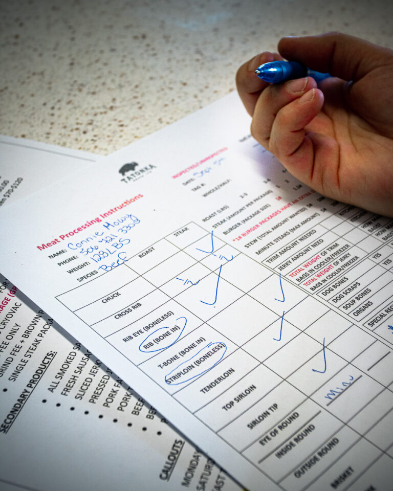 Custom Cut Sheet Sample