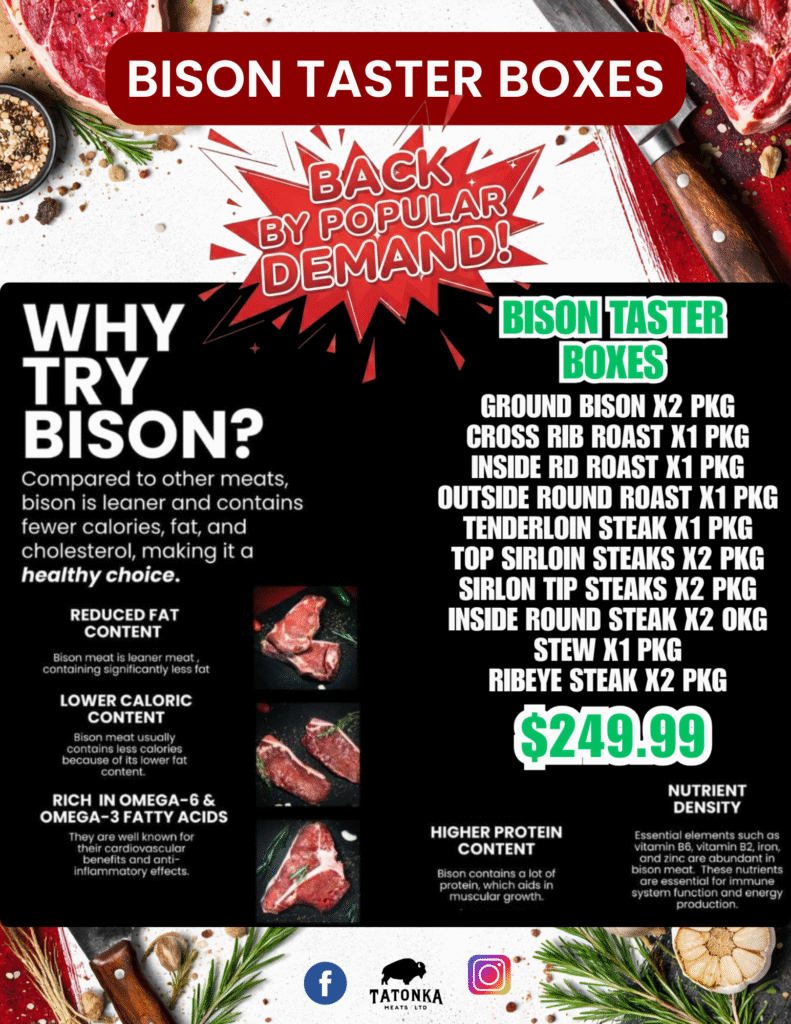 BISON TASTER BOXES
